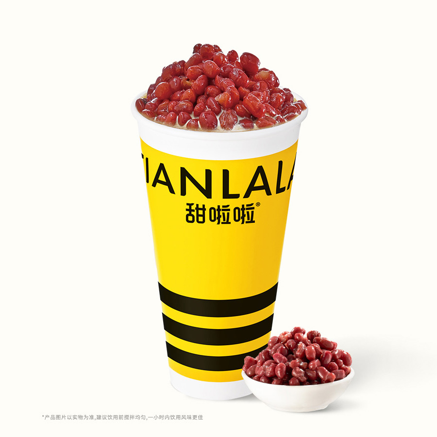 红豆奶茶